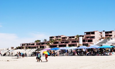 Beach vendors near Las Gaviotas