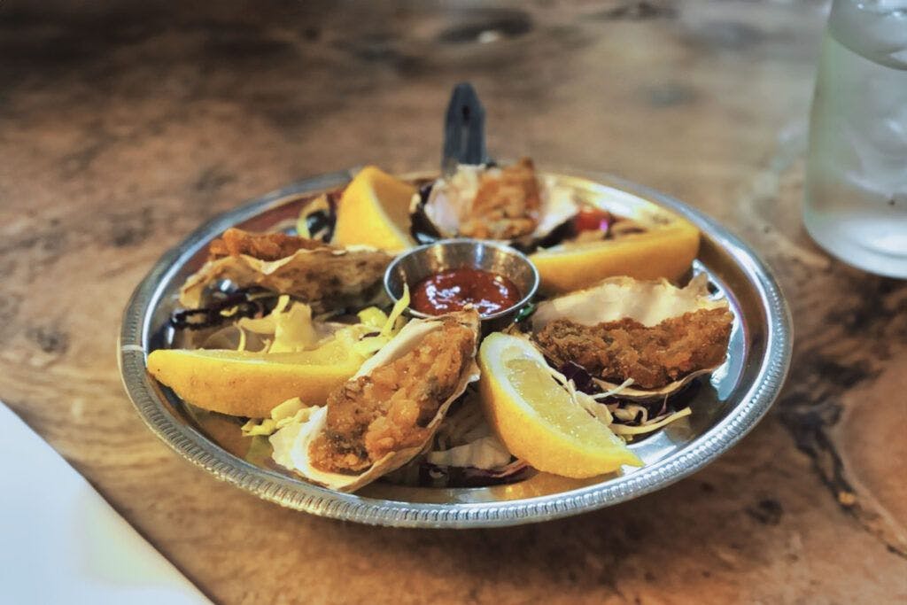 Blue Marlin seafood restaurant in Old Port